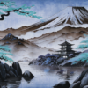 JAPANESE VIEW OG BLUE