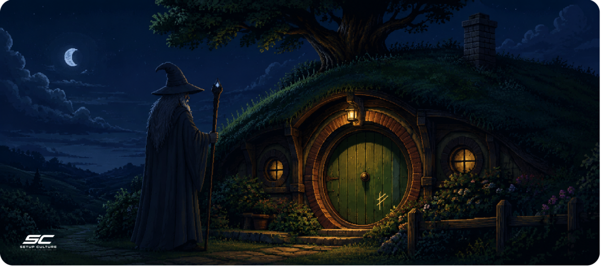 THE WIZARD’S ARRIVAL