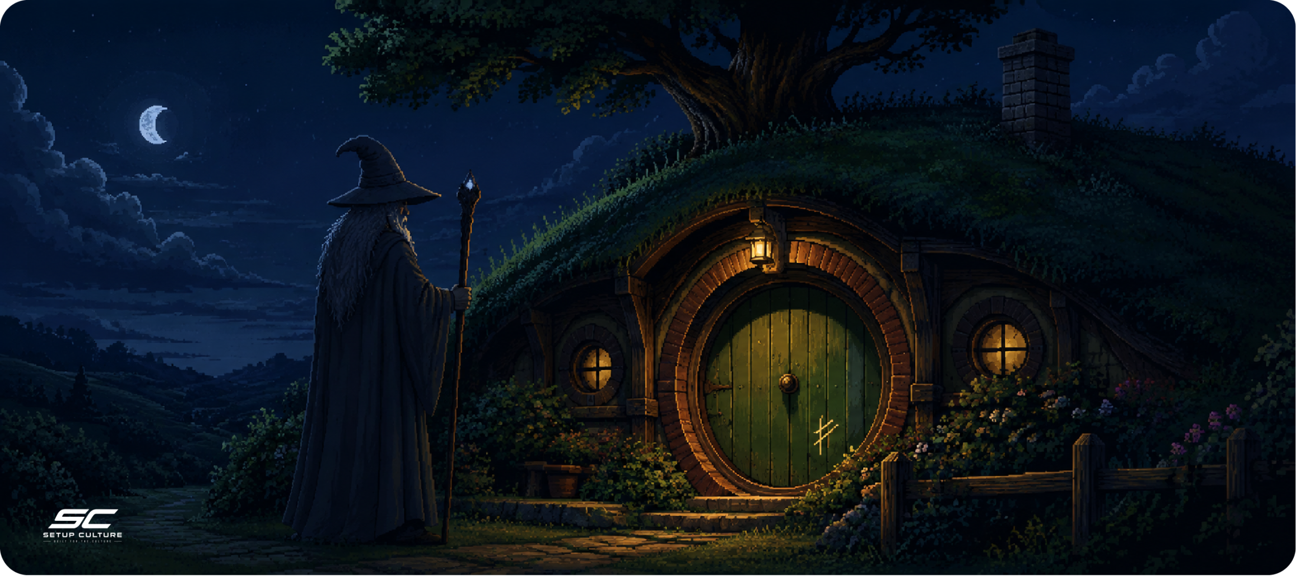 THE WIZARD’S ARRIVAL
