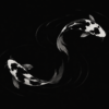 Black and white mouse mat design